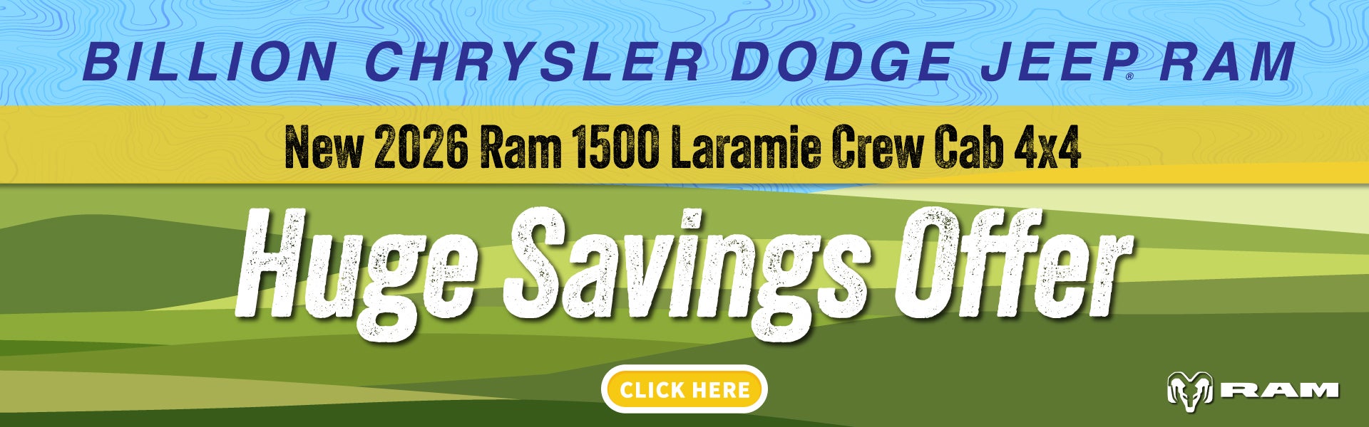 NEW 2026 RAM 1500 LARAMIE CREW CAB