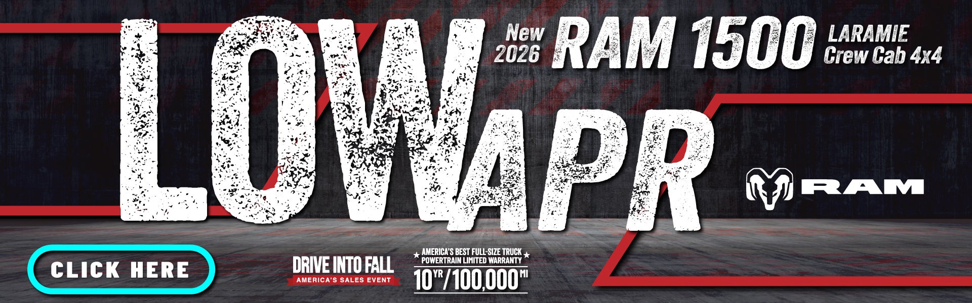 NEW 2026 RAM 1500 LARAMIE CREW CAB