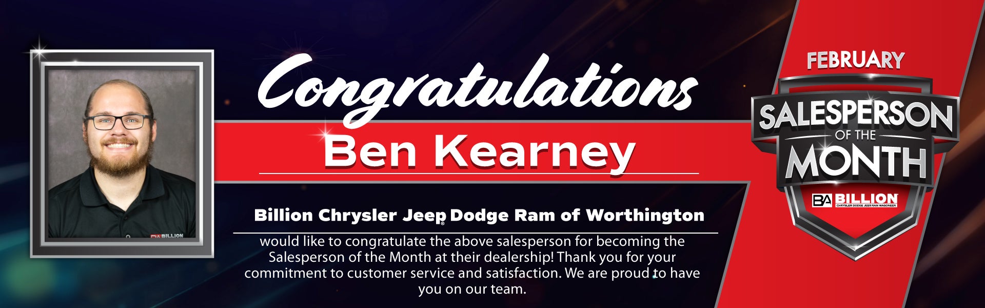 Salesperson of the Month